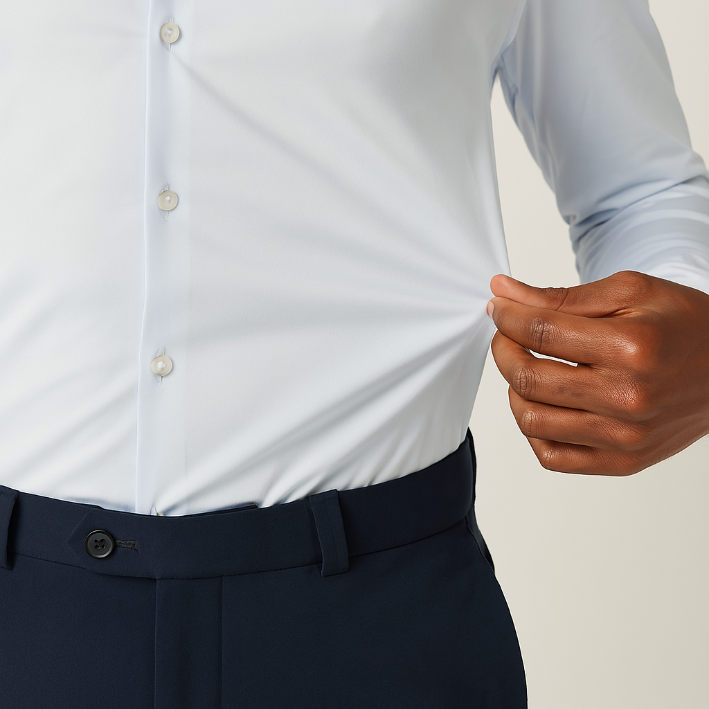 FreshWear Non-Iron Slim | Azzurro