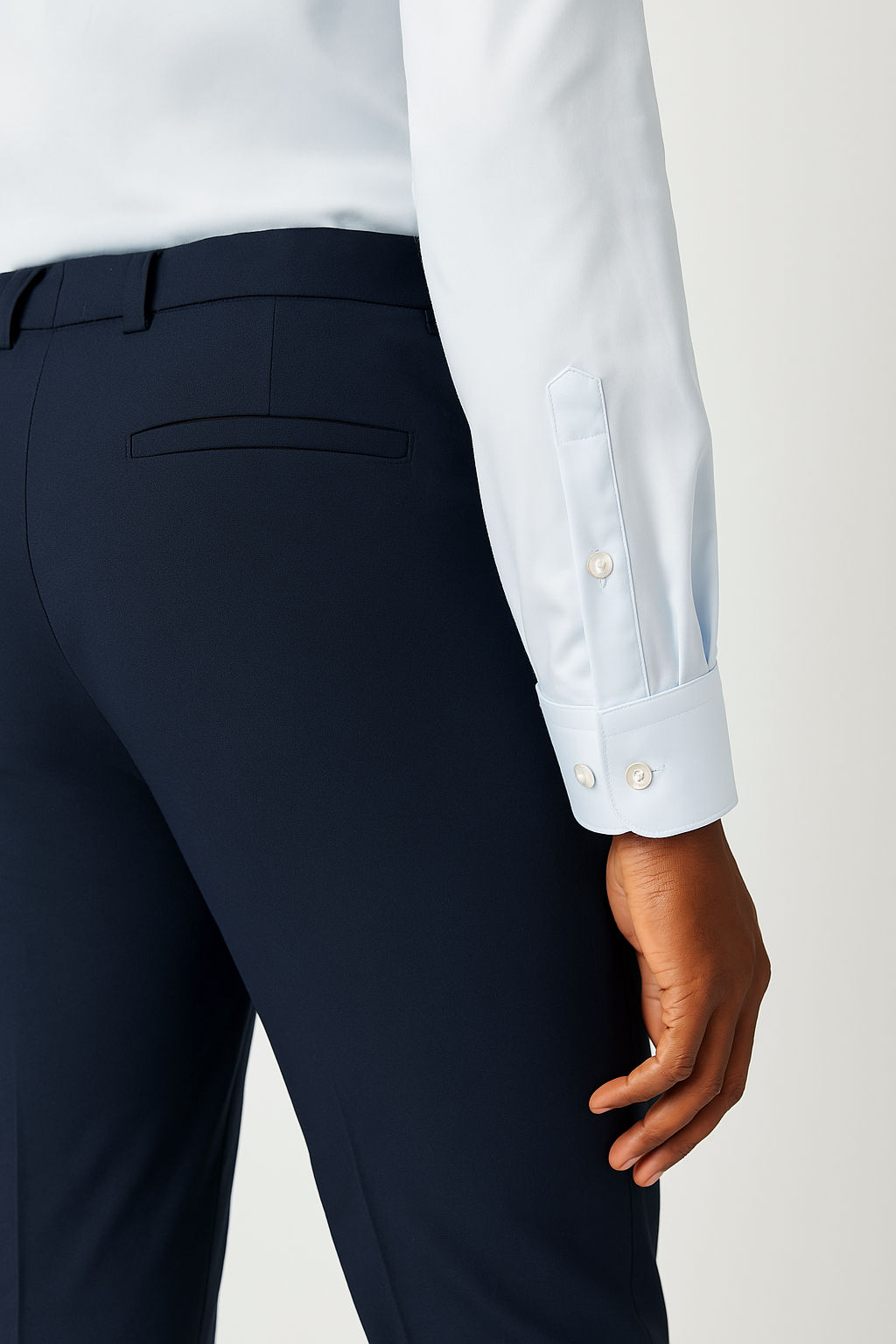 FreshWear Non-Iron Slim | Azzurro
